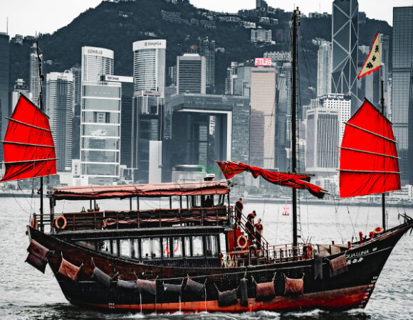 Capitales de China con Hong Kong